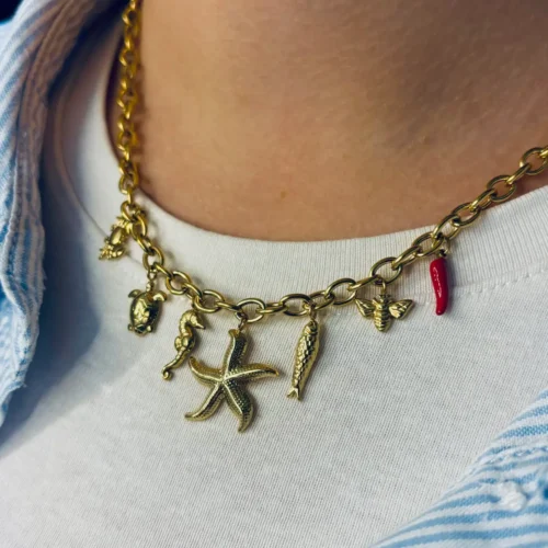 Mia ketting Goud