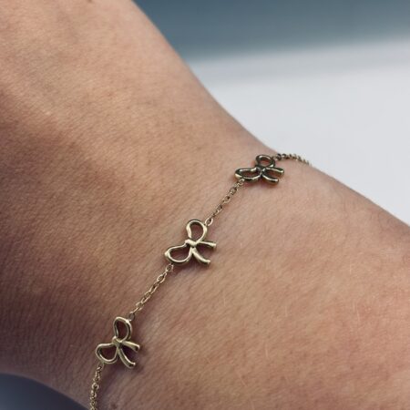 Strikjes Armband Goud - goud