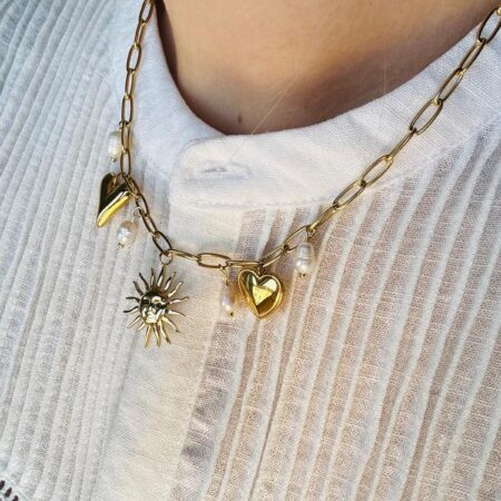 Pearl ketting Goud