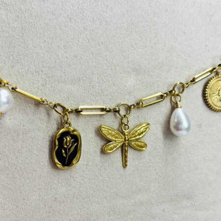 Spring Ketting Goud