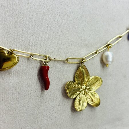 Blossom Ketting Goud
