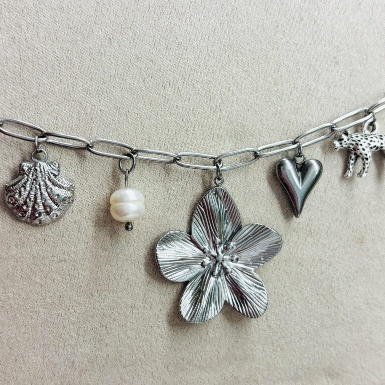 Lily Ketting Zilver
