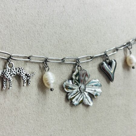 Bloom Ketting Zilver