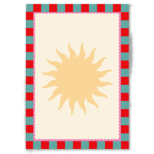 Kaartje zon