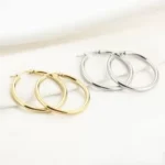 Oorbellen Hoops Zilver