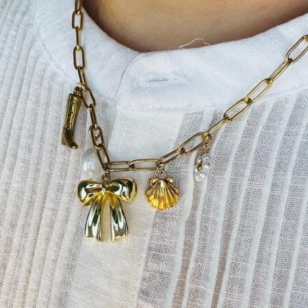 Bow Ketting goud