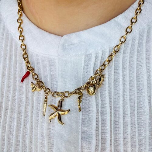 Mia ketting Goud