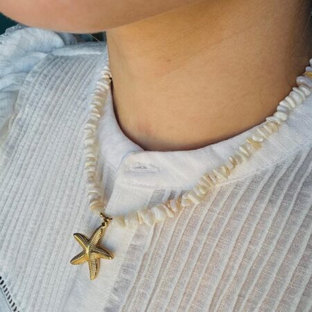 Zeester Ketting Goud