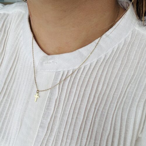 Kruis ketting Goud