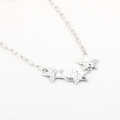 Ketting ster zilver