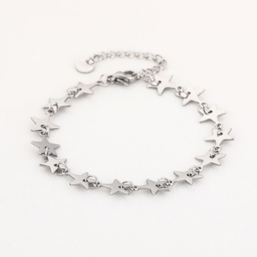 Armband ster zilver