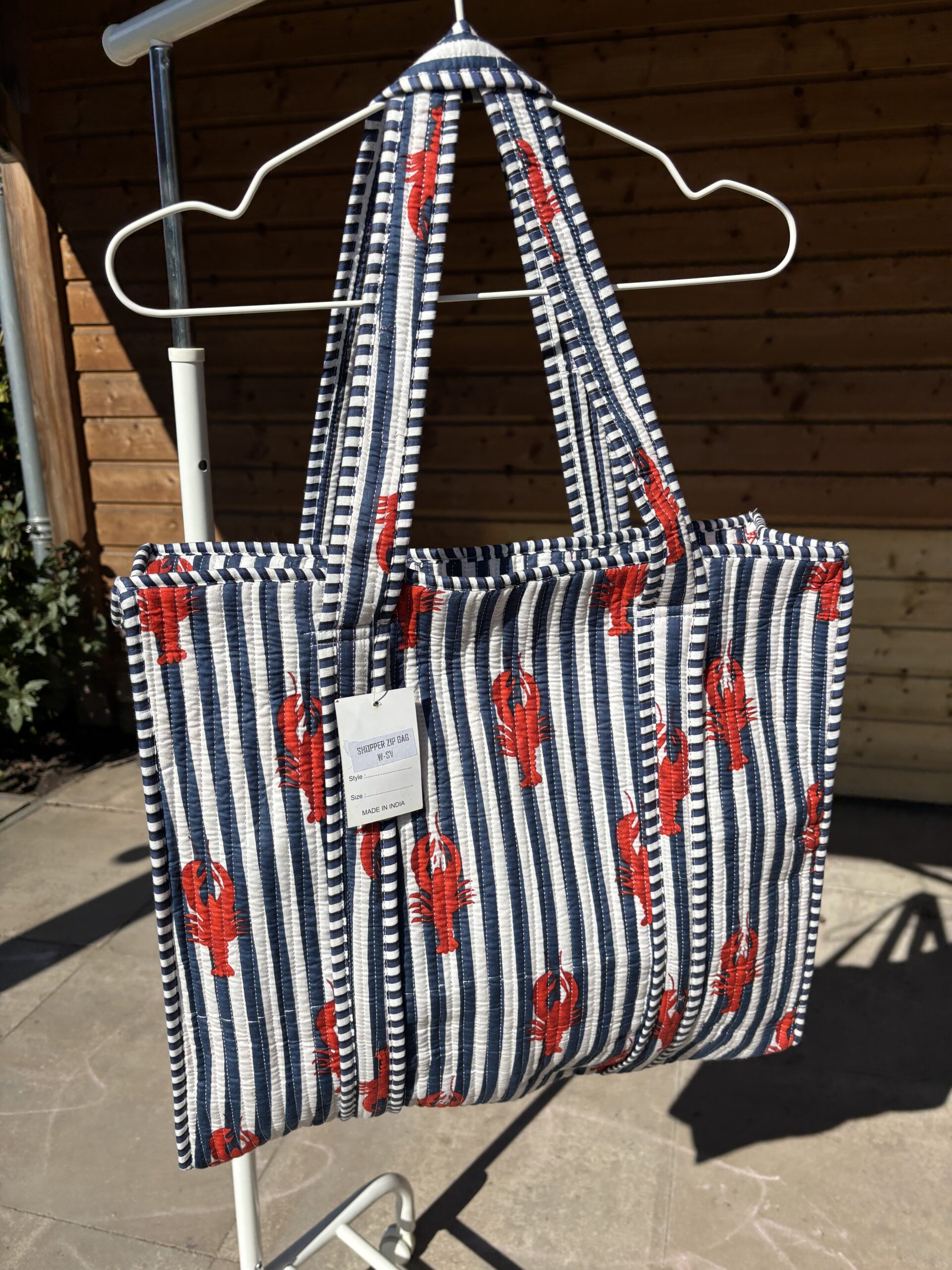 Shopper kreeft Blauw #207