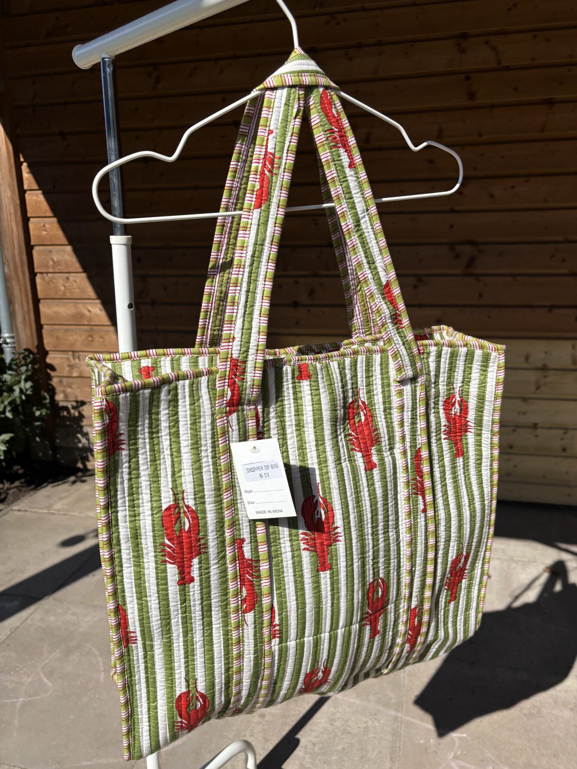 Shopper kreeft Groen #208