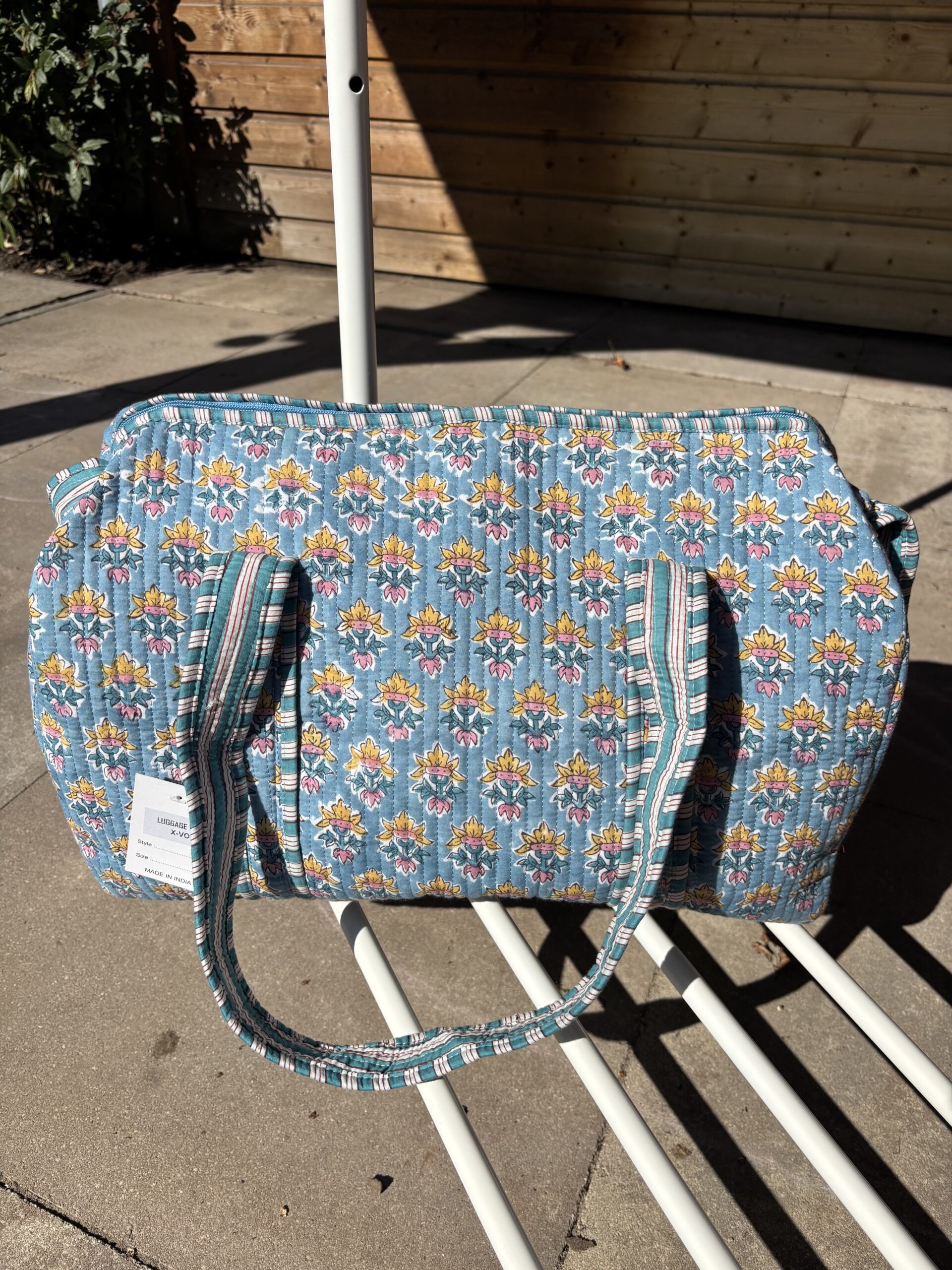 Cross body tas lichtblauw