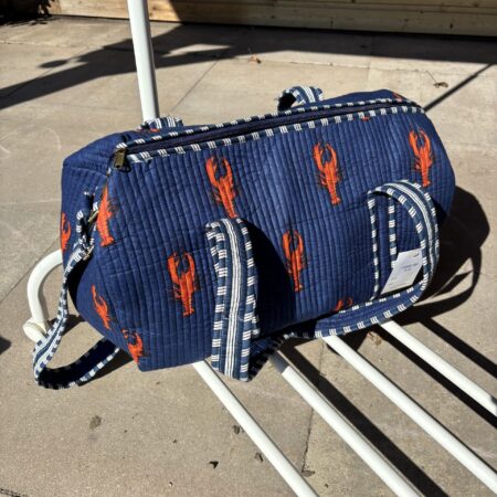 Crossbody tas Kreeft blauw