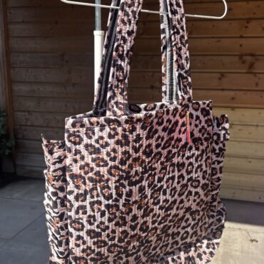 Kleine shopper Panter