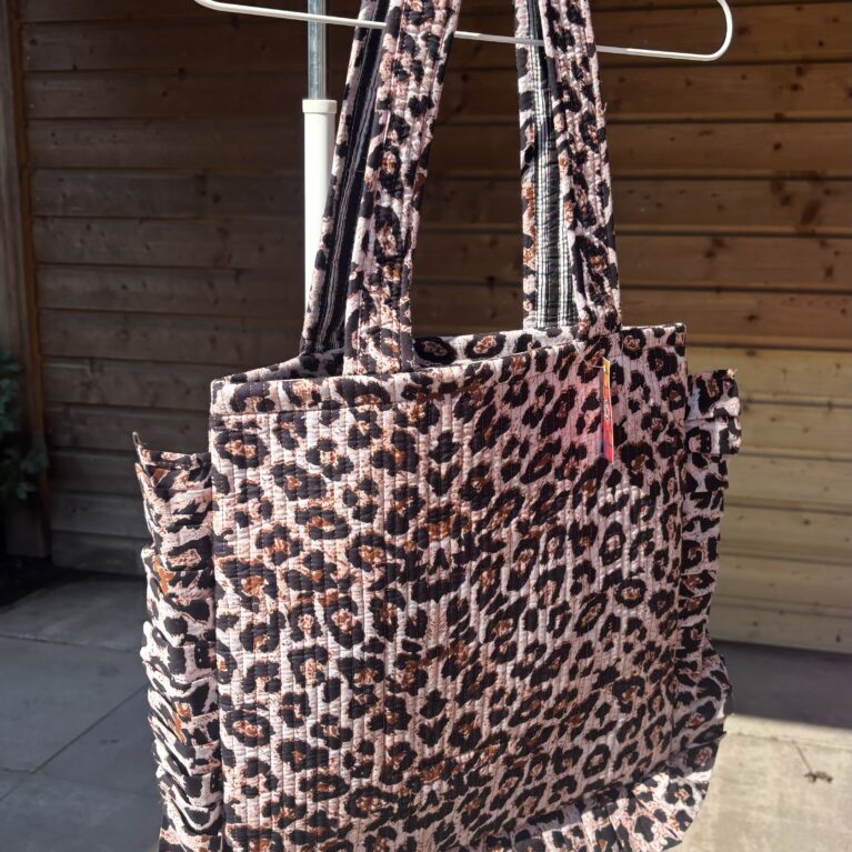 Kleine shopper Panter