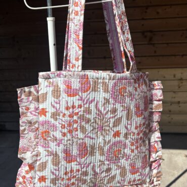 Kleine shopper Flower