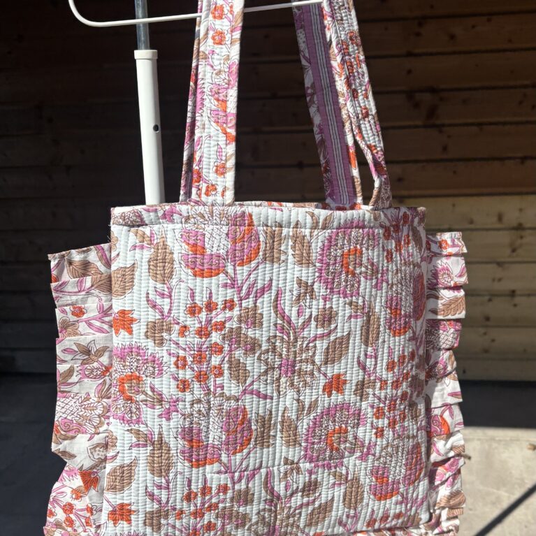 Kleine shopper Flower