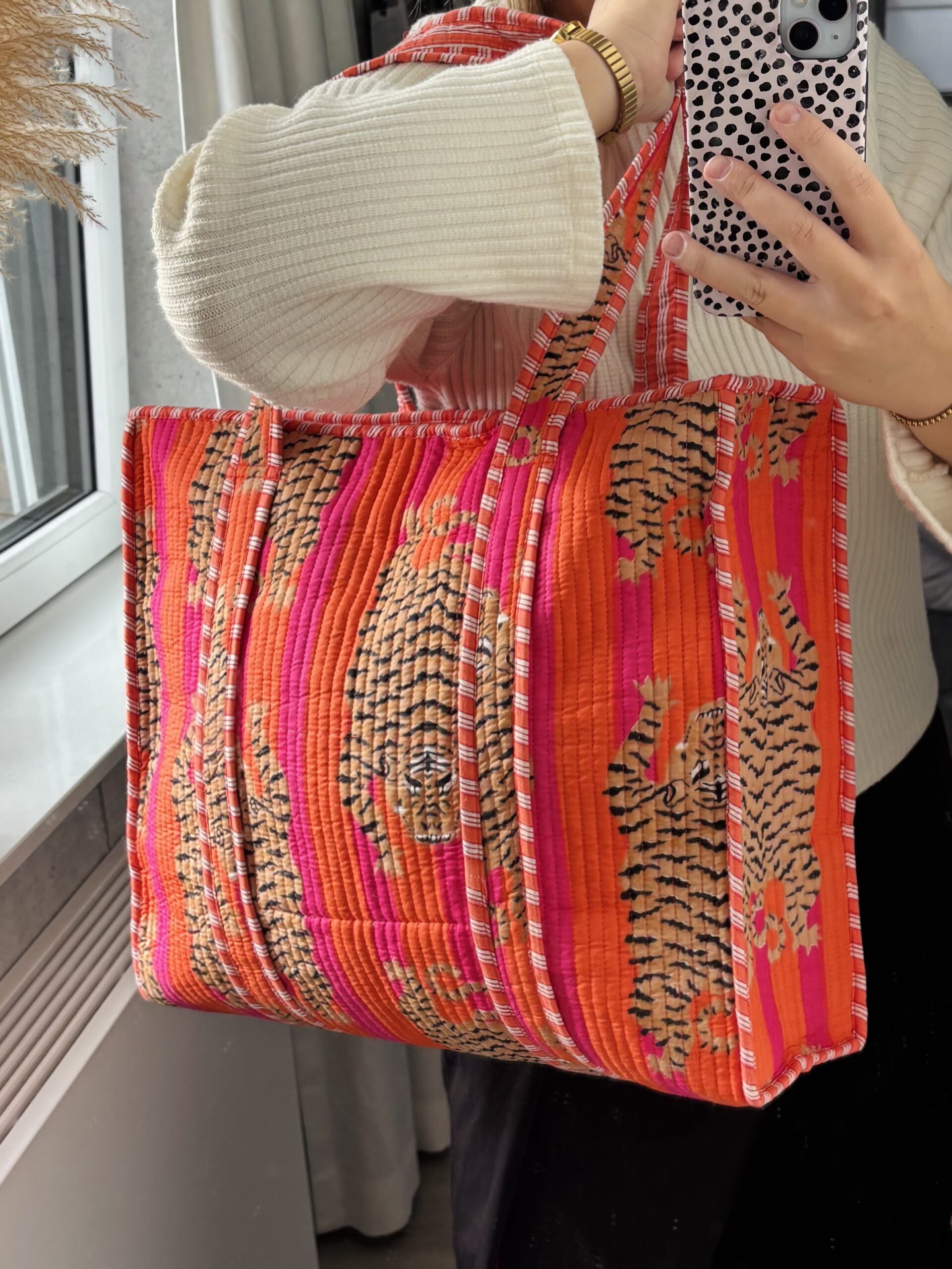 Tas Tijger oranje