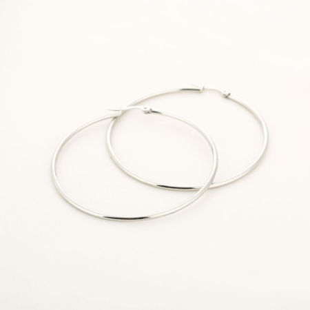 Oorbellen Hoops Zilver