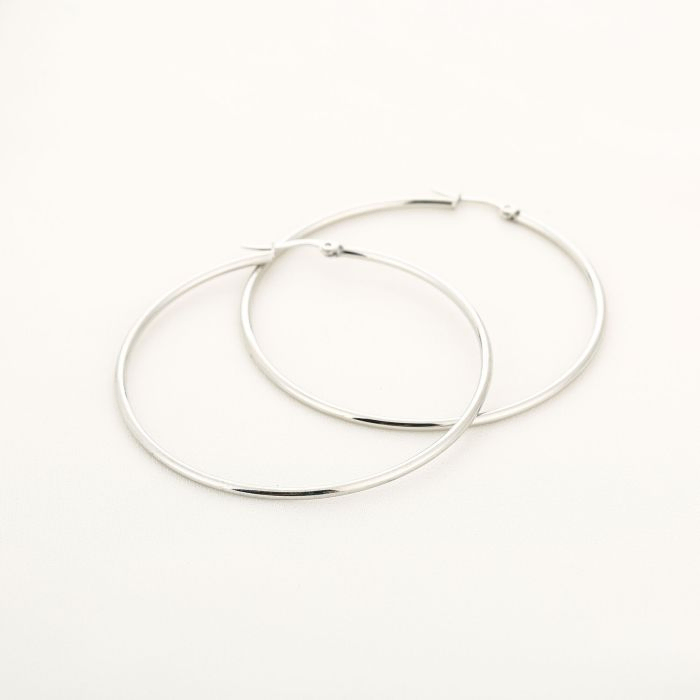 Oorbellen Hoops Zilver