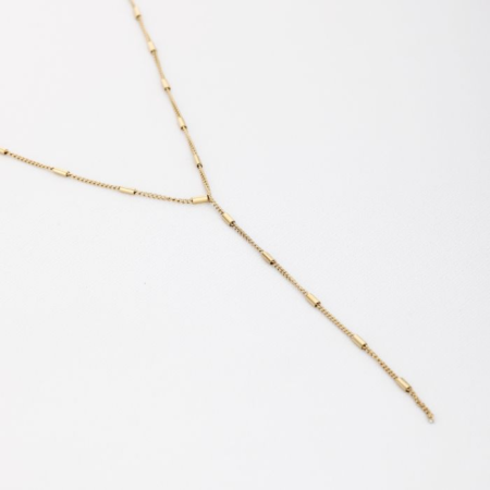 Y ketting Goud basic