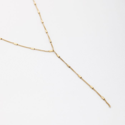 Y ketting Goud basic